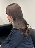 13358黒髪くびれヘア髪質改善レイヤーカット韓国風巻きワンホン