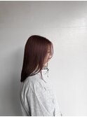 松山市 10代 20代 30代 ピンクカラー 顔周りカット