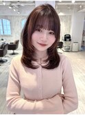 レイヤーカット/ヘアセット/韓国/髪質改善/顔周り[stylist竹田]