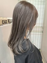 ブリーチなしグレージュ
