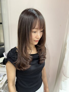 ヘアーライズ 池袋東口店(hair RISE) ハイレイヤーにしてシンズのストカールをかけました