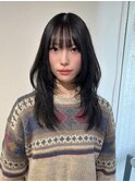 【ZEST中野/Hikaru】ふんわりレイヤー×コリアンブラック