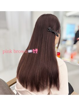 ハピネス 梅田茶屋町店(HAPPINESS) ブリーチなしダブルカラーピンクブラウン