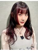 〈h35〉ブリーチWカラーデザインカラーハイライト20代30