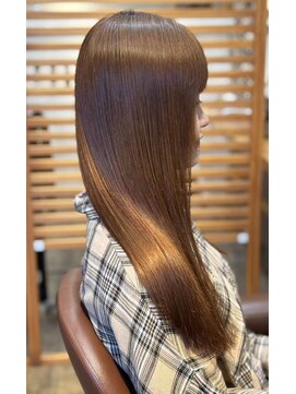 桃の木 ヘアー(桃の木 hair) 髪質改善ストレート