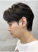 武蔵小杉ニュアンスパーマフェザーパーマセンターパートウルフ
