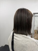 ピース ヘアーワーク(PEACE HAIR WORK) 艶ボブ×アンブレラカラー