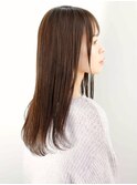内巻きロング/シースルー/似合わせ/髪質改善/パーソナルカラー