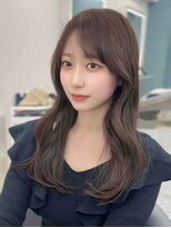 ラ ミュウ バイ ディーアンドティー(LA MIU by D&T)&nbsp;まろやかマロンベージュ×韓国レイヤー