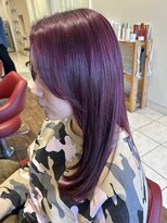 クリック 五井店(CLiC)&nbsp;レイヤーカット×ピンクパープルカラー