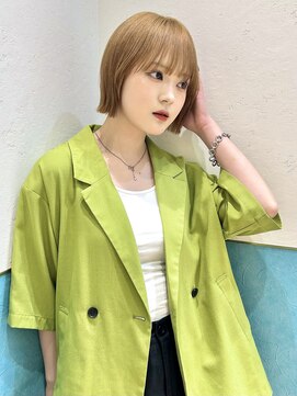 ロンド レグリーズ 立川(Lond leglise) ミニボブレイヤー/レイヤーカット/ショートボブ/顔周り韓国/立川