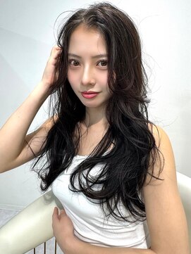 ワンズ リー 上大岡店(One's ly) イメチェンピンクベージュ アンブレラカラー前髪