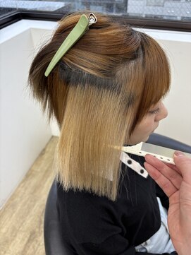 ロンドシエル 横浜(Lond ciel) 髪質改善/縮毛矯正/ミニボブレイヤーカット/イメチェン/横浜