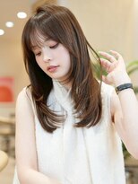 ジーナ 流山おおたかの森(Zina) 髪質改善*前髪ミディアムレイヤー【Zina 流山おおたかの森】