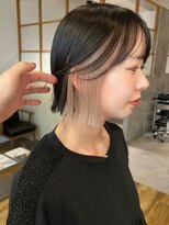 アカラ(acala)&nbsp;インナーカラーボブ【20代30代40代/イルミナカラー/髪質改善】