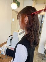 スロウ(sloe)&nbsp;オレンジインナーカラー
