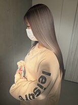 レオクマ 長野(REOKUMA)&nbsp;329. グラデーションカラー/アッシュグレー/前髪/韓国