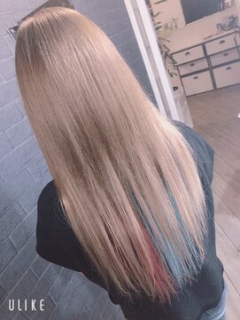 ビューティボックスモンロー(Beauty Box MONROE) トリプルカラー＋エクステ50本編み込み