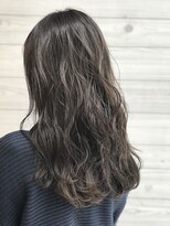 セシルカットフリンジウェーブ×大人かわいい前髪ココアブラウン