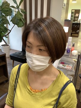 ヘアークリエイション クラフト(HAIRCREATION CRAFT) 【大人ショート】ハイライトカラー