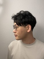 プレミアムバーバー 銀座店(PREMIUM BARBER produce by HIRO GINZA)&nbsp;ナチュラルパーマスタイル