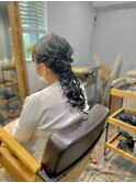 ローポニーアレンジ