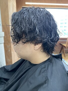 ロンドガルマン 名古屋(Lond GULLMAN) 【Lond GULLMANHide】MEN'S HAIR/波巻きパーマ/ウルフ/