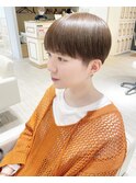 刈り上げマッシュショート♪