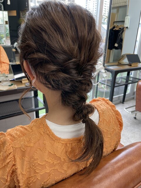 【clomus】パーティーヘアセット