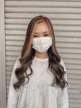 ジャスミンバイカルフール(JASMINE by carrefour) フェイスフレーミングカラー