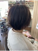大人ショート◎オーガニックカラー~フォレストブラウン~