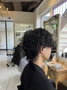 アイズ 海老名(AIZU) 波巻きスパイラルパーマ 波巻きパーマ スパイラルパーマ