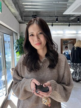 アドア 横浜(ADORE) 【ADORE横浜】ミディアムレイヤー×グレージュカラー