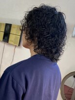 キュエ(qiie)&nbsp;qiie/グレージュカラー/ボブウルフ/黒髪/ココアベージュ/パーマ