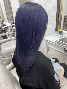 アールプラスヘアサロン(ar+ hair salon) ディープバイオレット