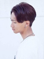 アテム 大町店(Atem)&nbsp;ニュアンスパーマセンターパート×ダークバイオレッド