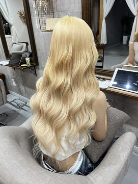 空 【kuu】ブロンド/ハイトーン/エクステ