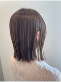 切りっぱなしボブ
