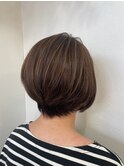 大人かわいいハンサムひし形束感ショート☆