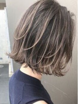 トゥルートラスト 和戸店(True Trust)の写真/【和戸】ハイライトはもちろんインナー/グラデ/イヤリングなど幅広いデザインカラーに対応！絶妙な色味が◎