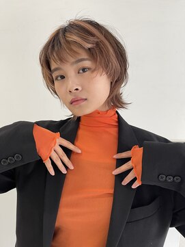 ソピ バイ インビテーション(sopi by invitation) ウルフ×オレンジブラウン！