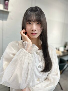 エクラート ミリア 船橋(ECLART milia) 顔周り_フェイスレイヤーカット/韓国/髪質改善[船橋]