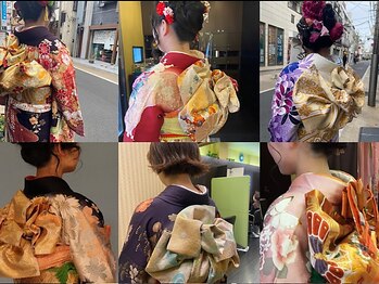 ファインリップ(Fine Lip)の写真/特別な日の着付けはプロにお任せ！着崩れしにくく苦しくない着付けを提供します♪[都立家政徒歩1分]