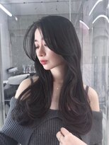 フィヴェント(Fivent)&nbsp;メルティカラー似合わせカットフェミニンロング韓国レイヤー