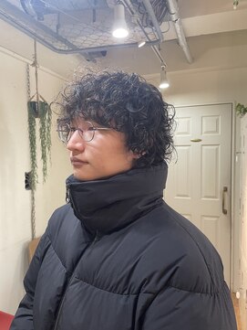 ベター(better) メンズボブミディアムパーマスパイラルパーマエアウェーブパーマ