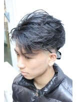 ヘアカロン 熊本本店(Hair CALON)&nbsp;フェザーショート×フェード熊本下通