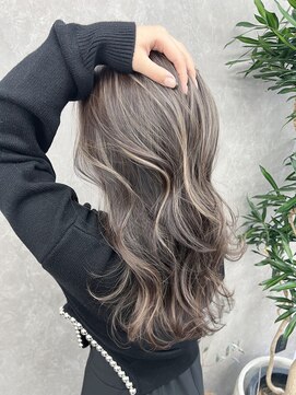 アルドーレ(Ardore) コントラスト極ハイライト☆グレーベージュ