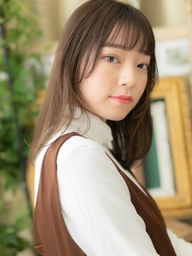 カバーヘア ブリス 川口(COVER HAIR bliss) ★イヤリングカラー前下がり美髪姫カットレイヤー20代30代★1