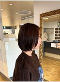 大人可愛い20代30代40代カラー/ショートボブ/宮崎