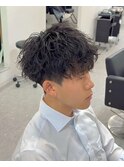 マッシュシャドウパーマ